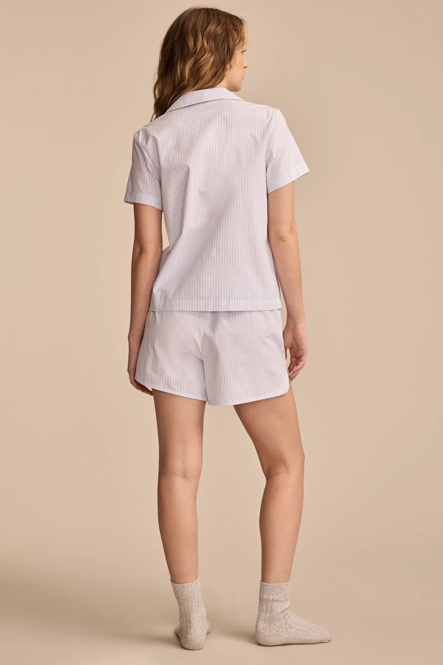 COTTON SLEEP SET — LIGHT BLUE — image 3