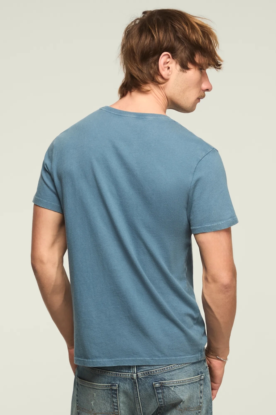 LUCKY PLAYING CARDS FOOTBALL TEE — REAL TEAL — image 3