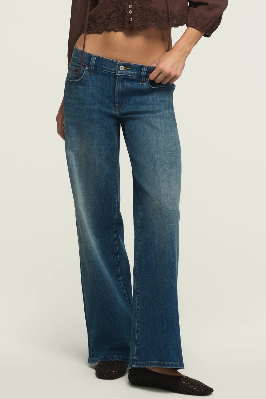 MID RISE SWEET WIDE LEG — SOMETHING NEW WASH — image 2