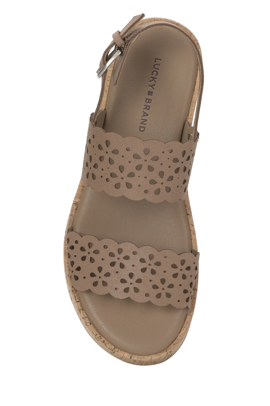 ELSIE SANDAL — MEDIUM LIGHT BEIGE — image 4