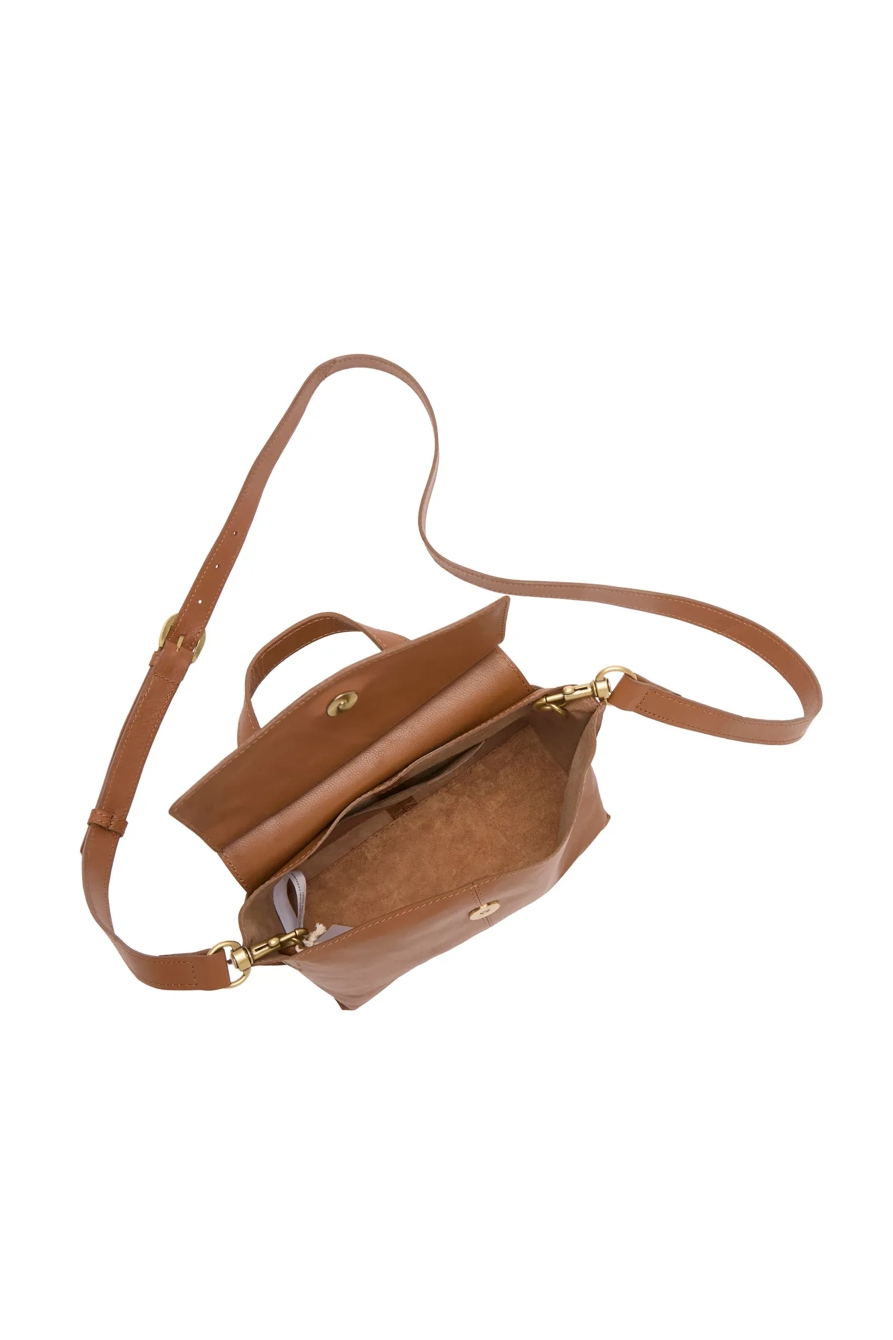 RACHEL CROSSBODY — RUST BROWN — image 3