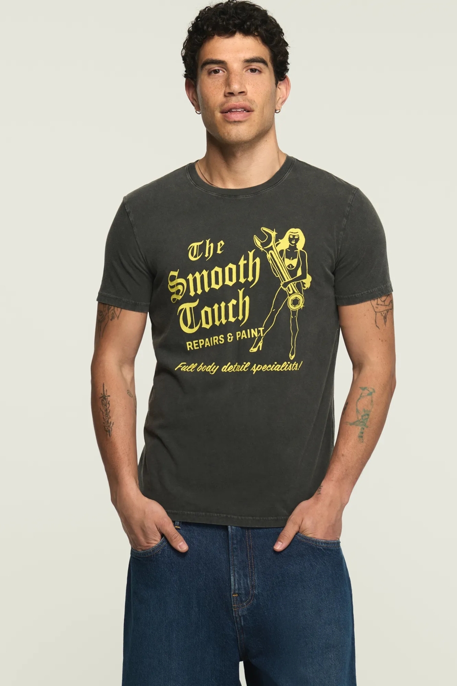 THE BODY SHOP TEE — JET BLACK — image 1
