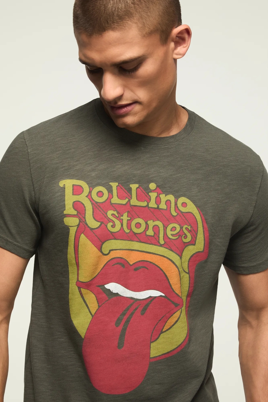 ROLLING STONES TONGUE TEE — BELUGA — image 1