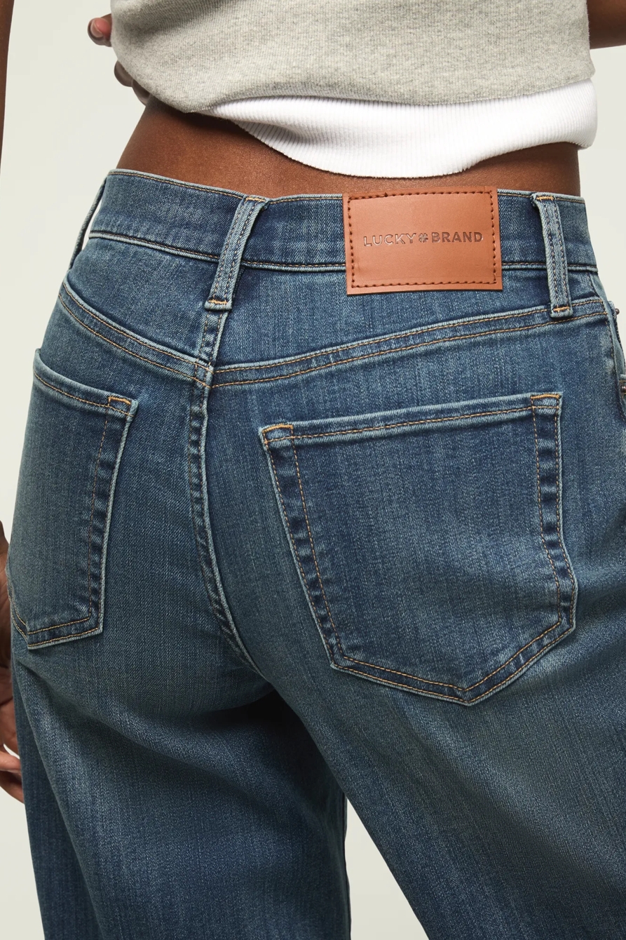 HIGH RISE STEVIE WIDE LEG — BLUE BABY WASH — image 4