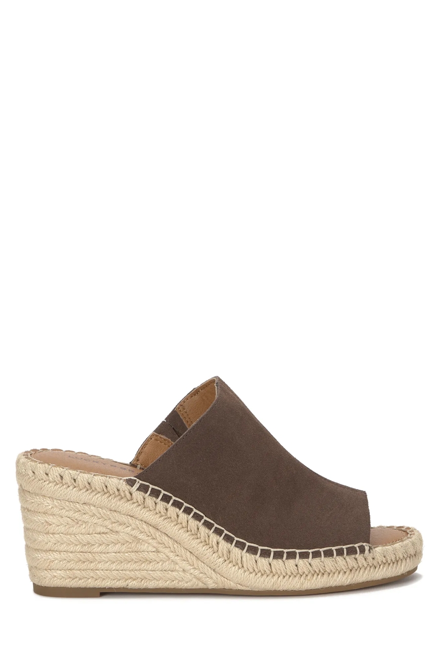 CABRIAH WEDGE — OPEN BROWN/RUST — image 5