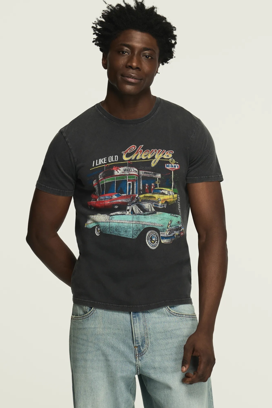 CHEVROLET TEE — CAVIAR — image 1