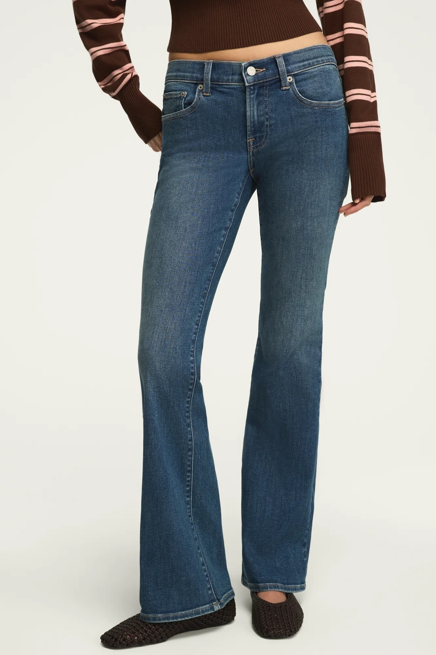 MID RISE SWEET FLARE — PRETTY SISTER WASH — image 2