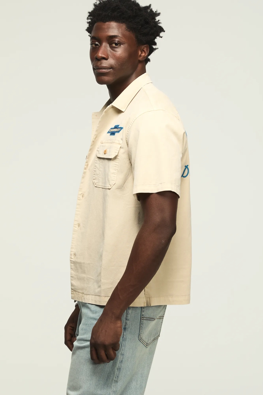 CHEVY GARAGE SHIRT — SILVER BIRCH — image 4