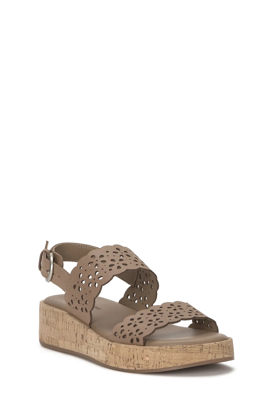 ELSIE SANDAL — MEDIUM LIGHT BEIGE — image 1