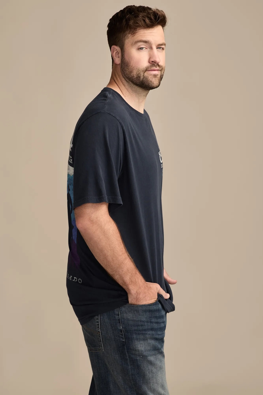BIG & TALL COOR COWBOYS TEE — TOTAL ECLIPSE — image 4