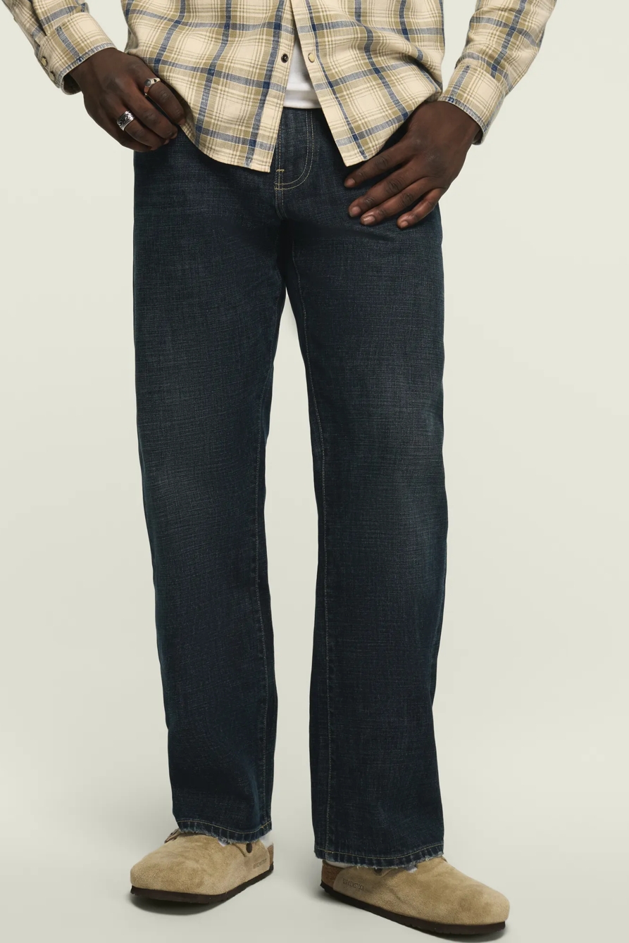 181 RELAXED SELVEDGE JEAN — IRONHIDE — image 2
