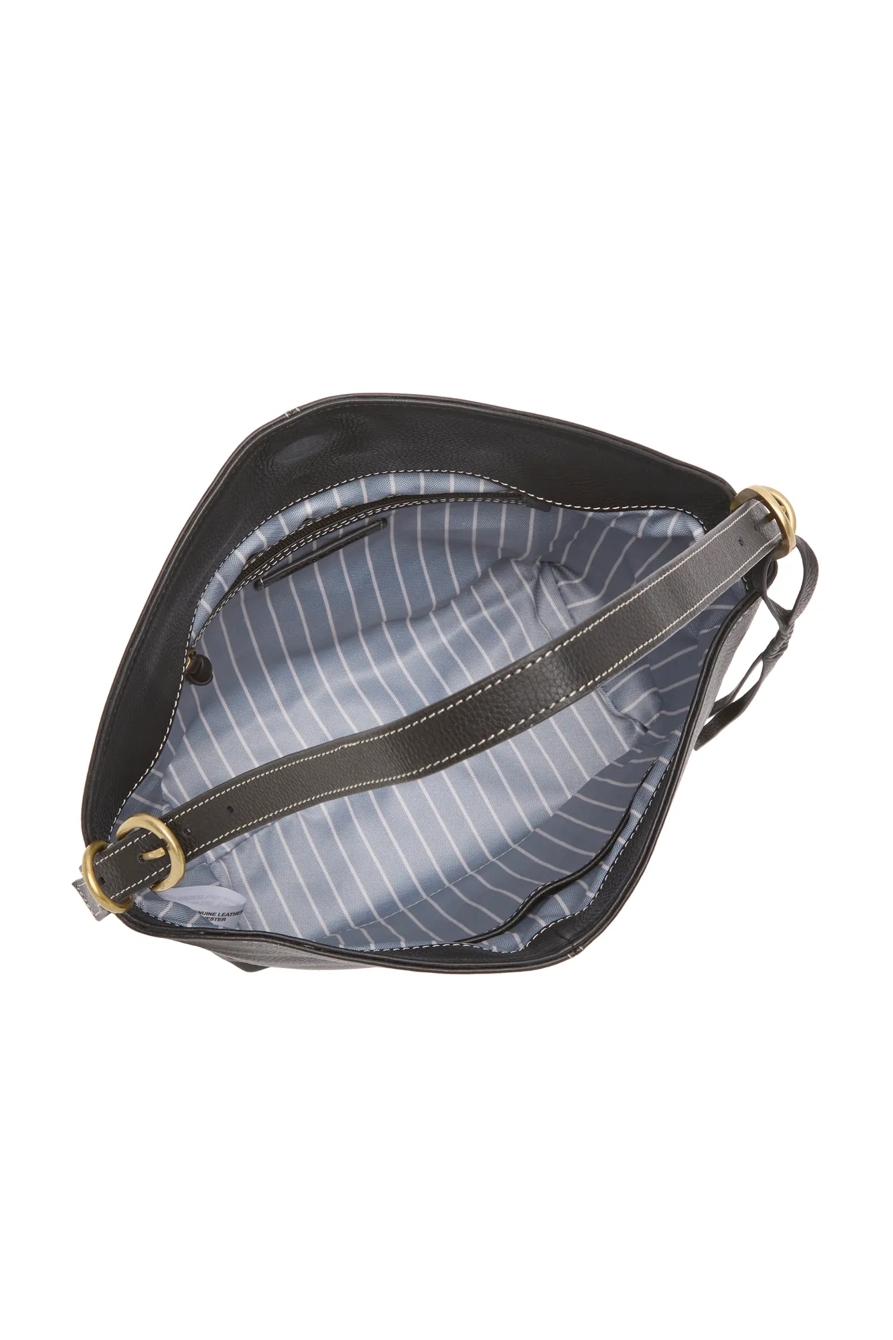 AMY SHOULDER BAG — BLACK — image 3