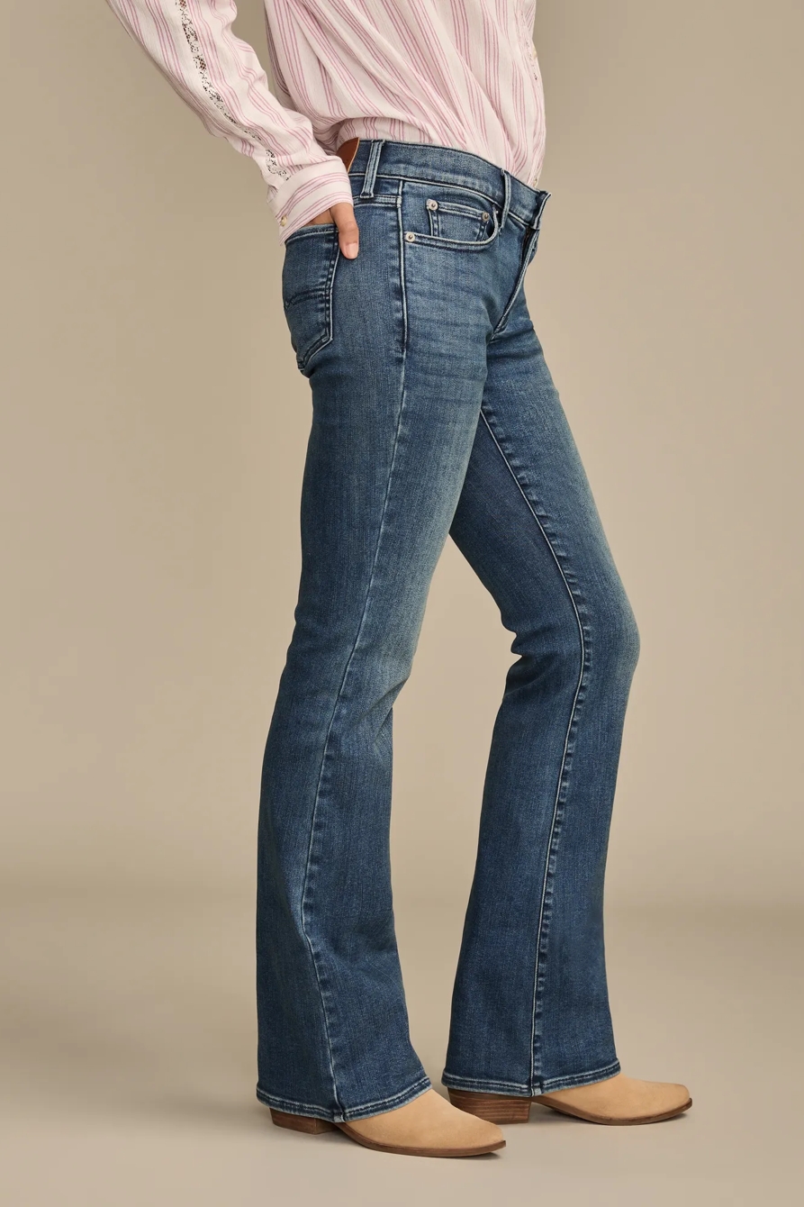 MID RISE SWEET FLARE — TARNATION WASH — image 5