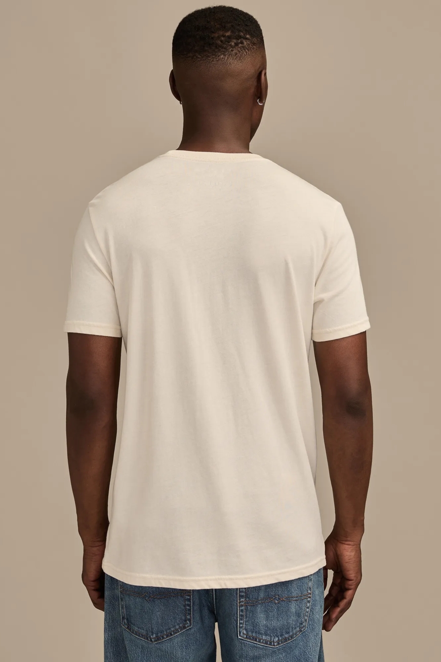 BROKEN RECORD TEE — BONE WHITE — image 3
