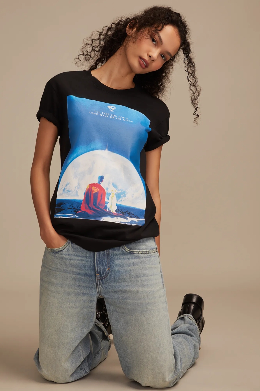 SUPERMAN PHOTO REEL TEE — #001 BLACK — image 5