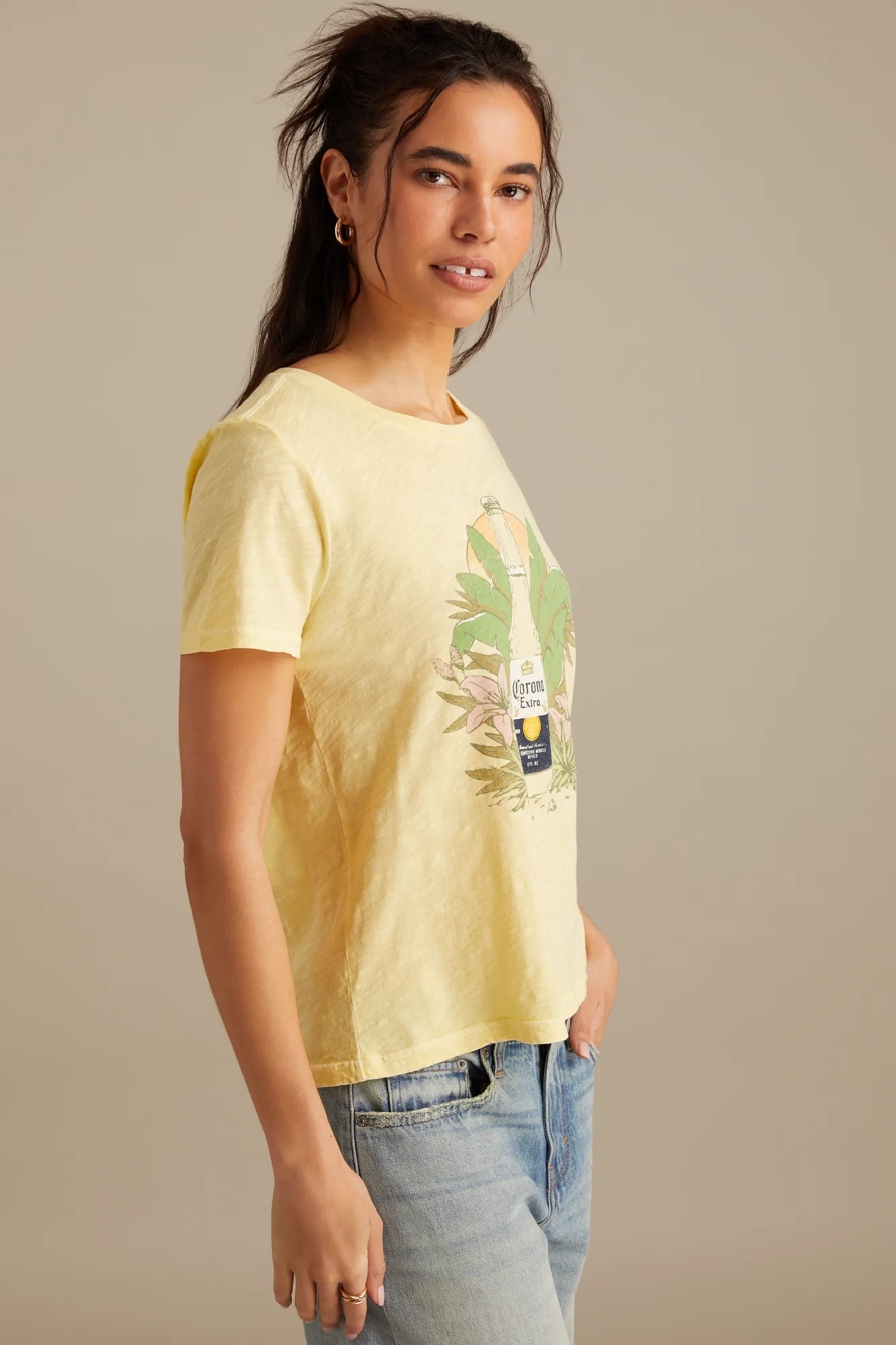 TROPICAL CORONA CLASSIC CREW — MELLOW YELLOW — image 3