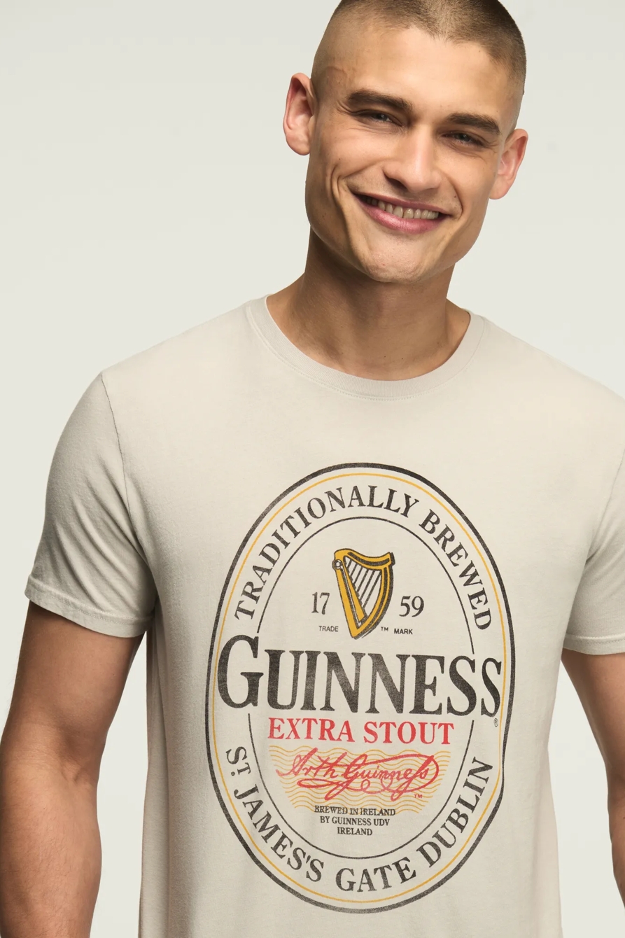 GUINNESS OVAL TEE — GRAY VIOLET — image 2