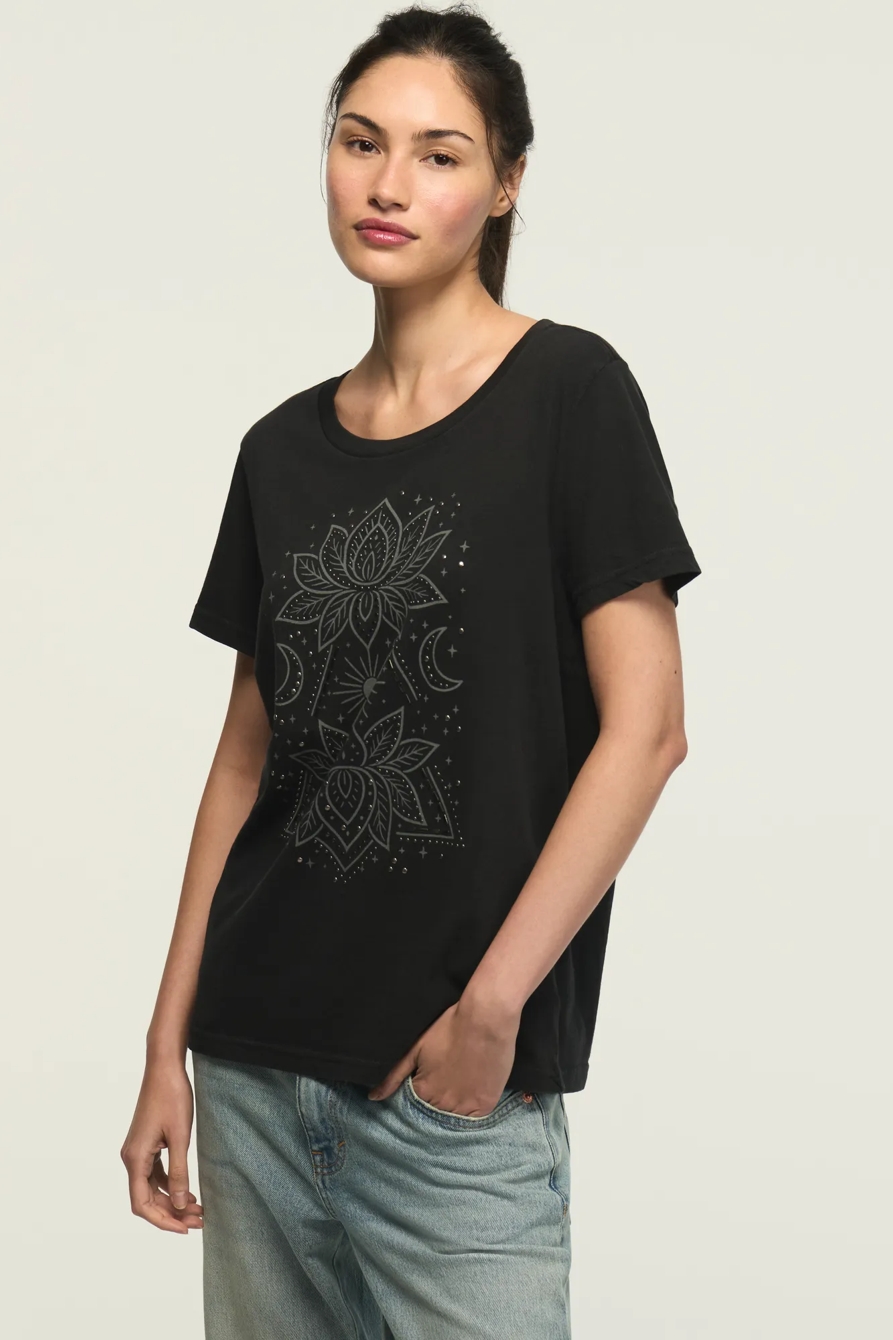 DOUBLE LOTUS CLASSIC CREW — JET BLACK — image 4