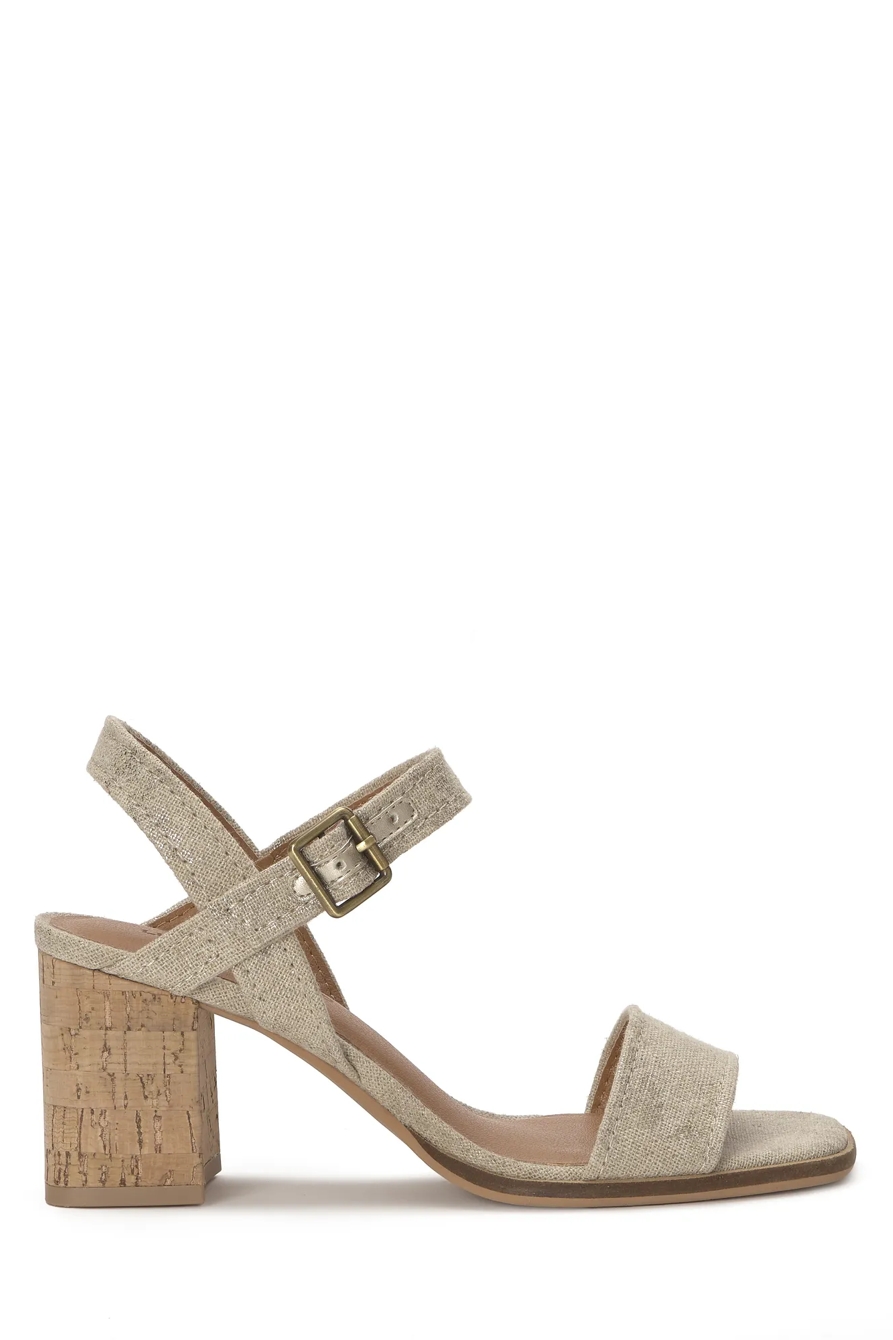 HALLIA HEEL — NATURAL MULTI — image 5