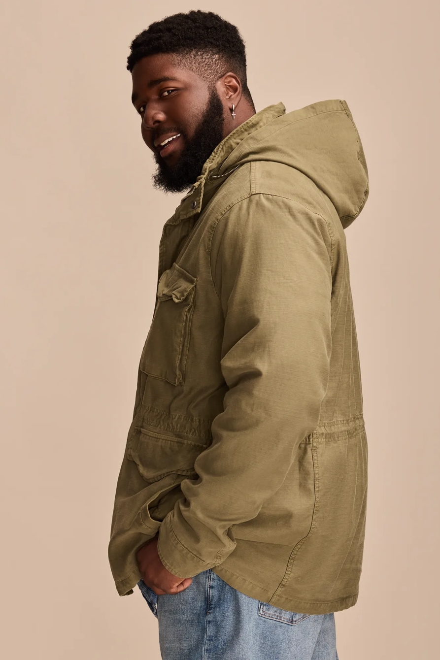 BIG & TALL M-65 FIELD JACKET — FOUR LEAF CLOVER — image 4
