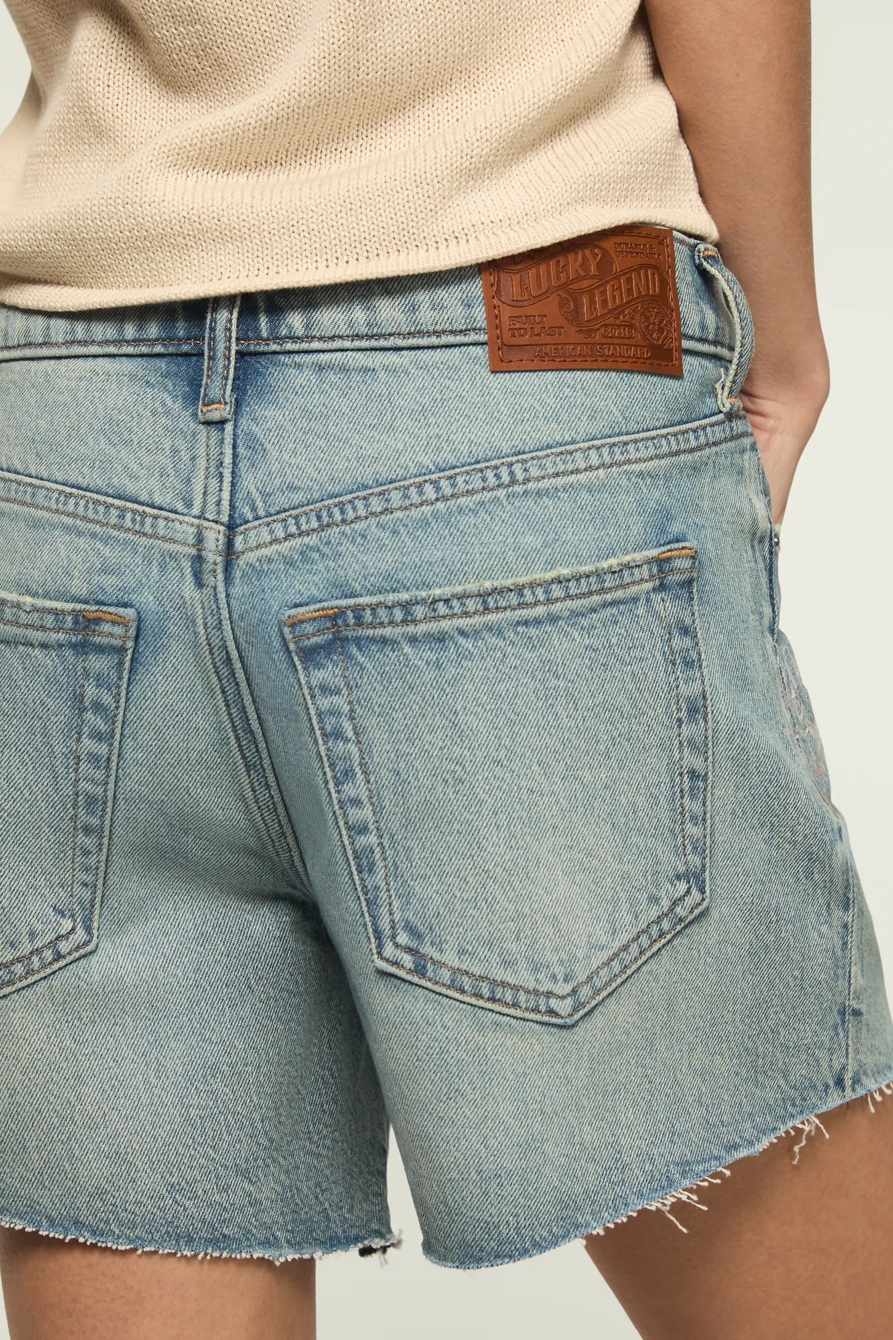 BAGGY 5" SHORT — HEART THROB WASH — image 4