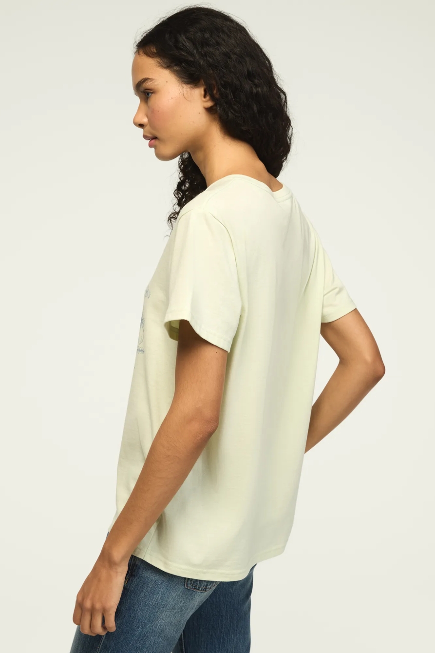 FLORAL BOTANICAL BOYFRIEND — SEAFOAM GREEN — image 4