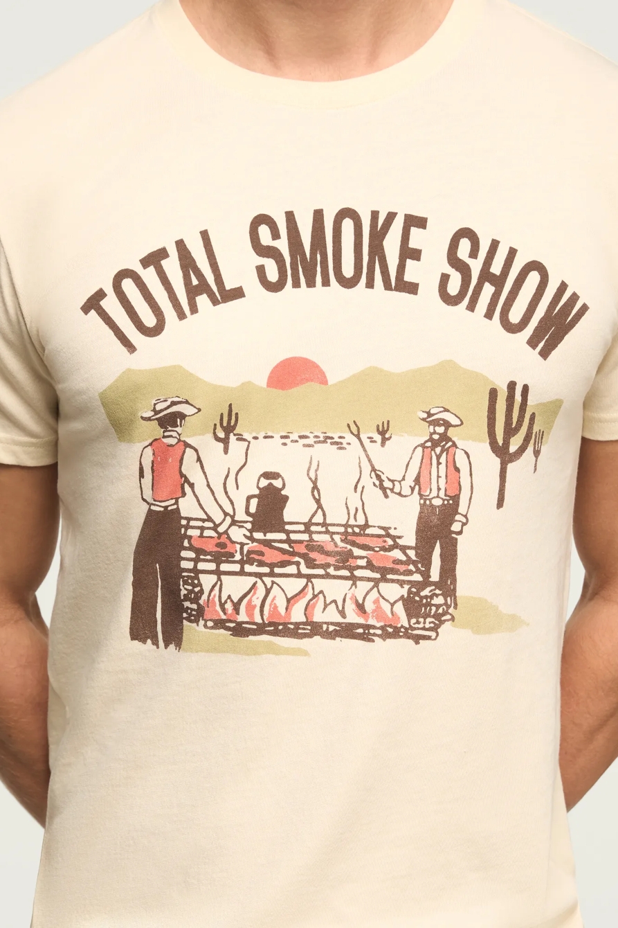 TOTAL SMOKE SHOW TEE — Turtledove — image 2