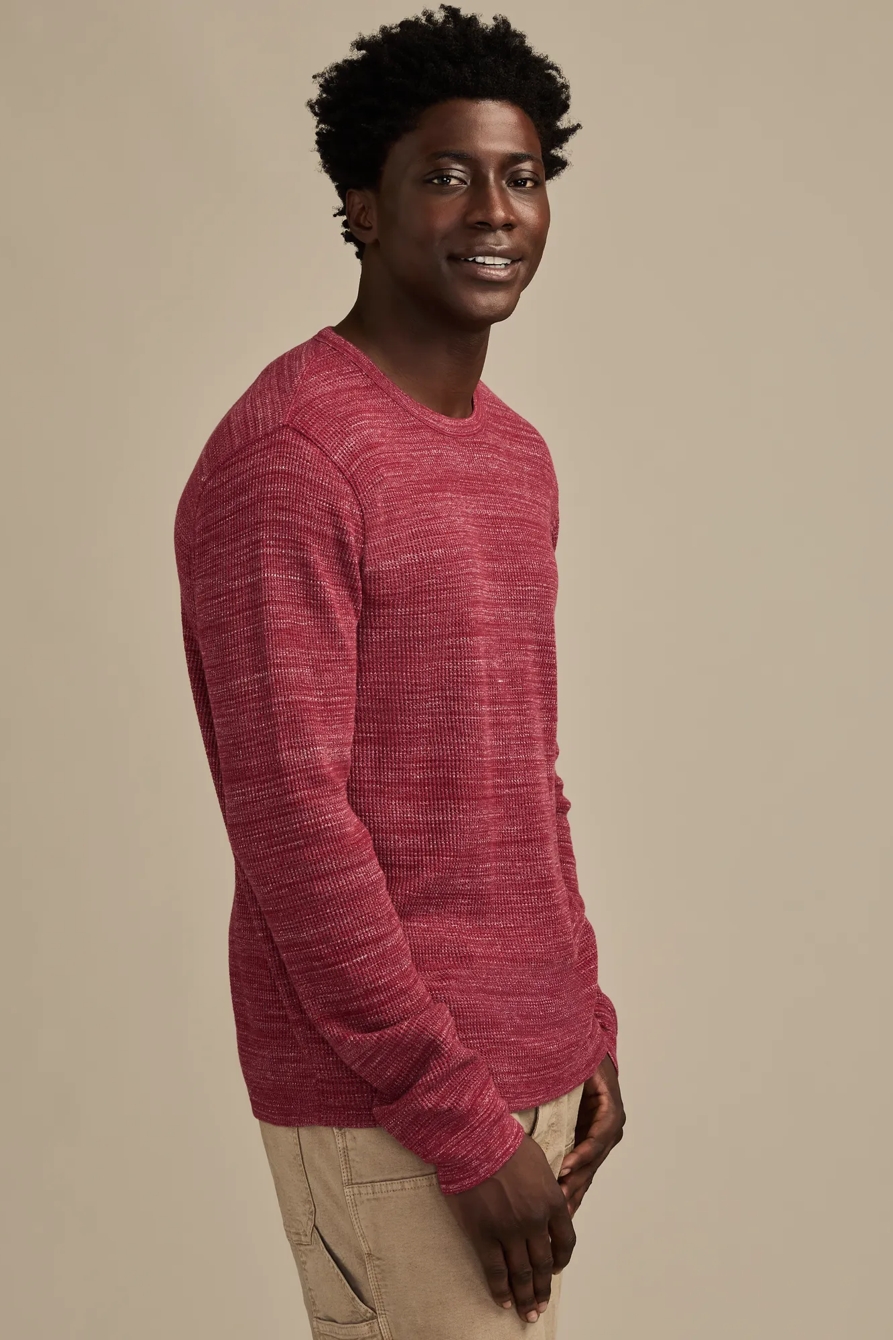 SPACEDYE THERMAL CREW — CABERNET #19-1724 TCX — image 4