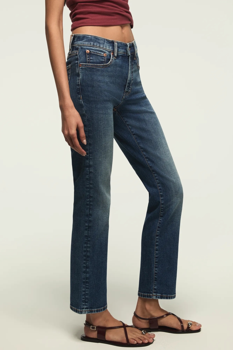HIGH RISE ZOE STRAIGHT — MYSTIC MOON WASH — image 5