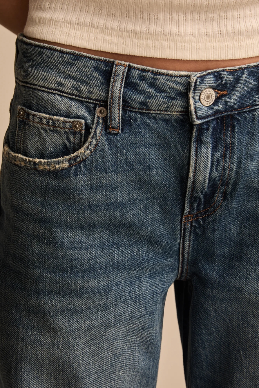 BAGGY WIDE LEG — TIMELESS COBALT WASH — image 4