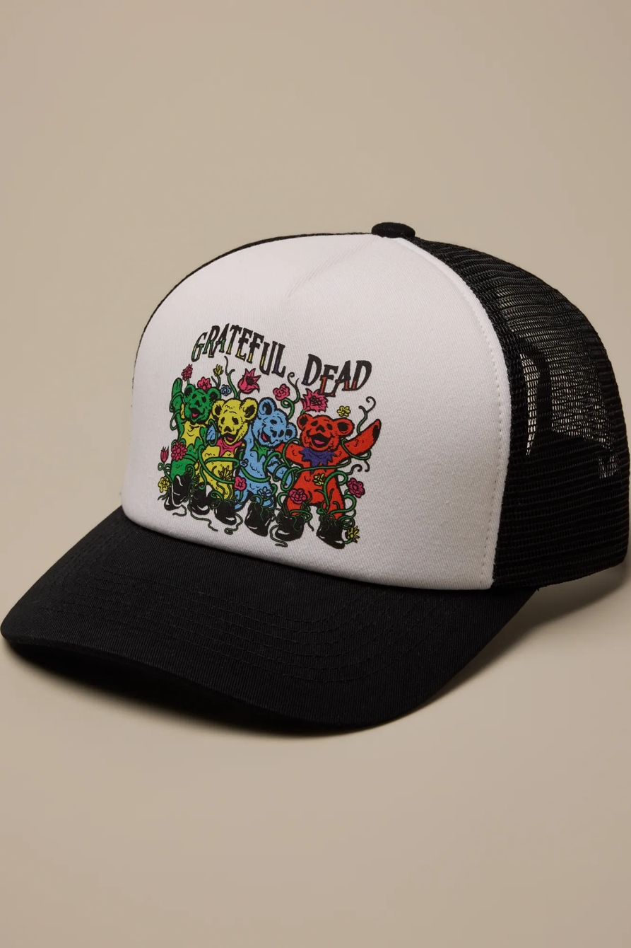 Grateful Dead BEARS TRUCKER HAT — MULTI — image 1