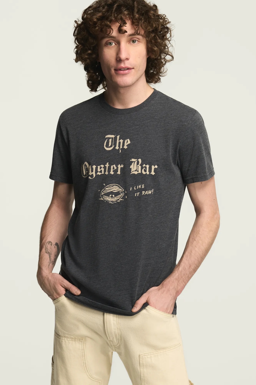 THE OYSTER BAR TEE — JET BLACK — image 1