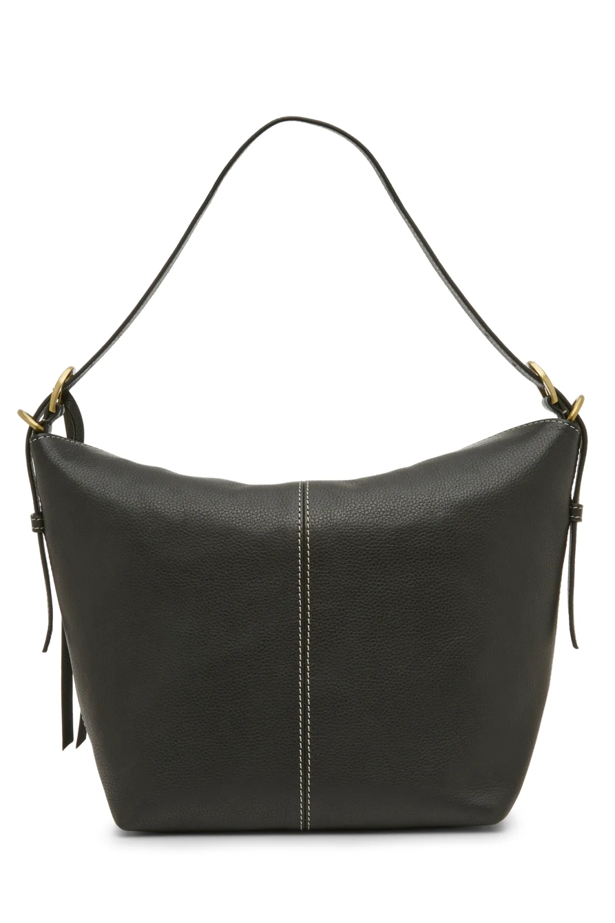AMY SHOULDER BAG — BLACK — image 2