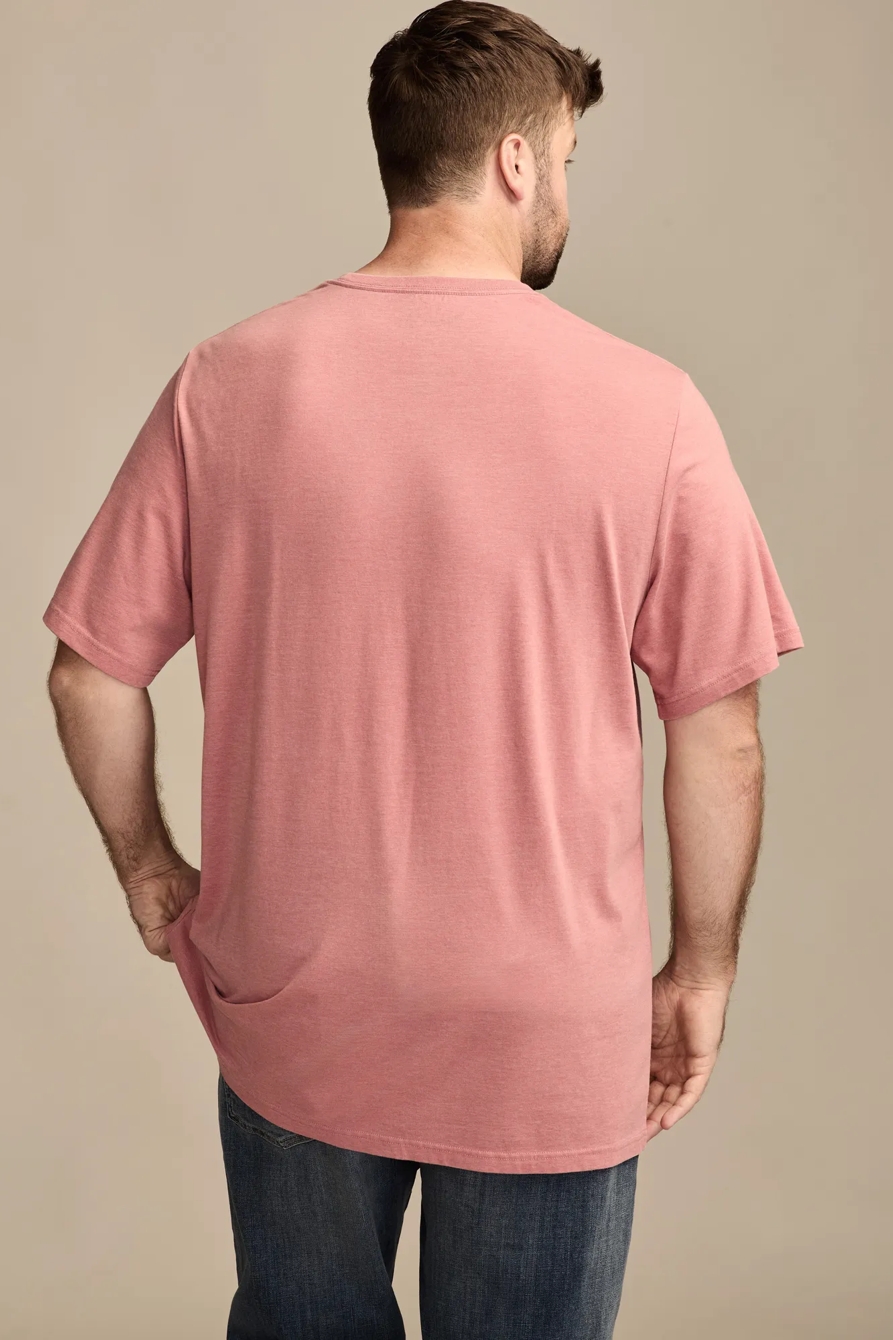 Big & Tall MODELO LOGO TEE — CEDAR WOOD — image 3