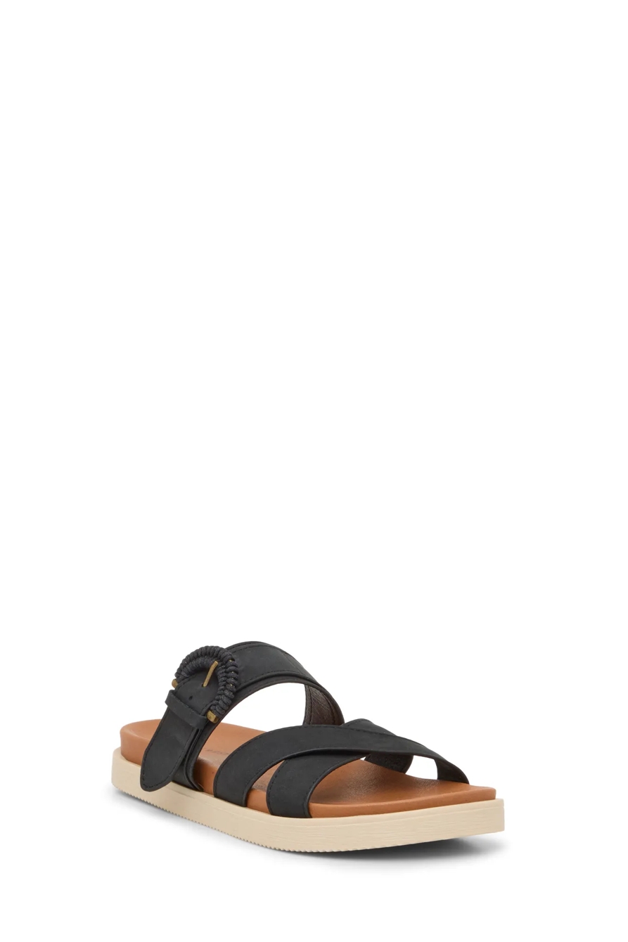 MORISSA SLIDE — BLACK — image 1