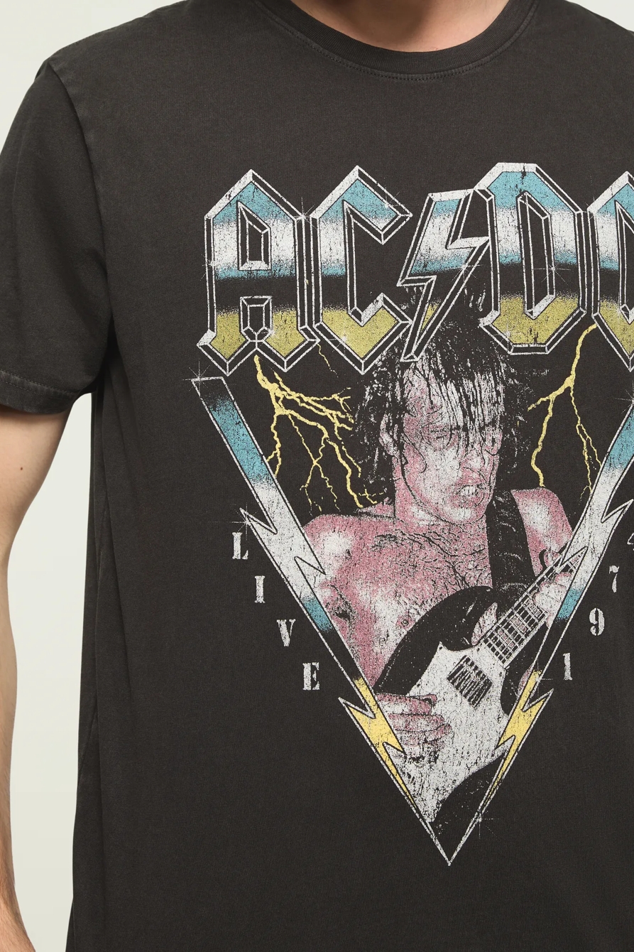 ACDC CANNON TEE — JET BLACK — image 2