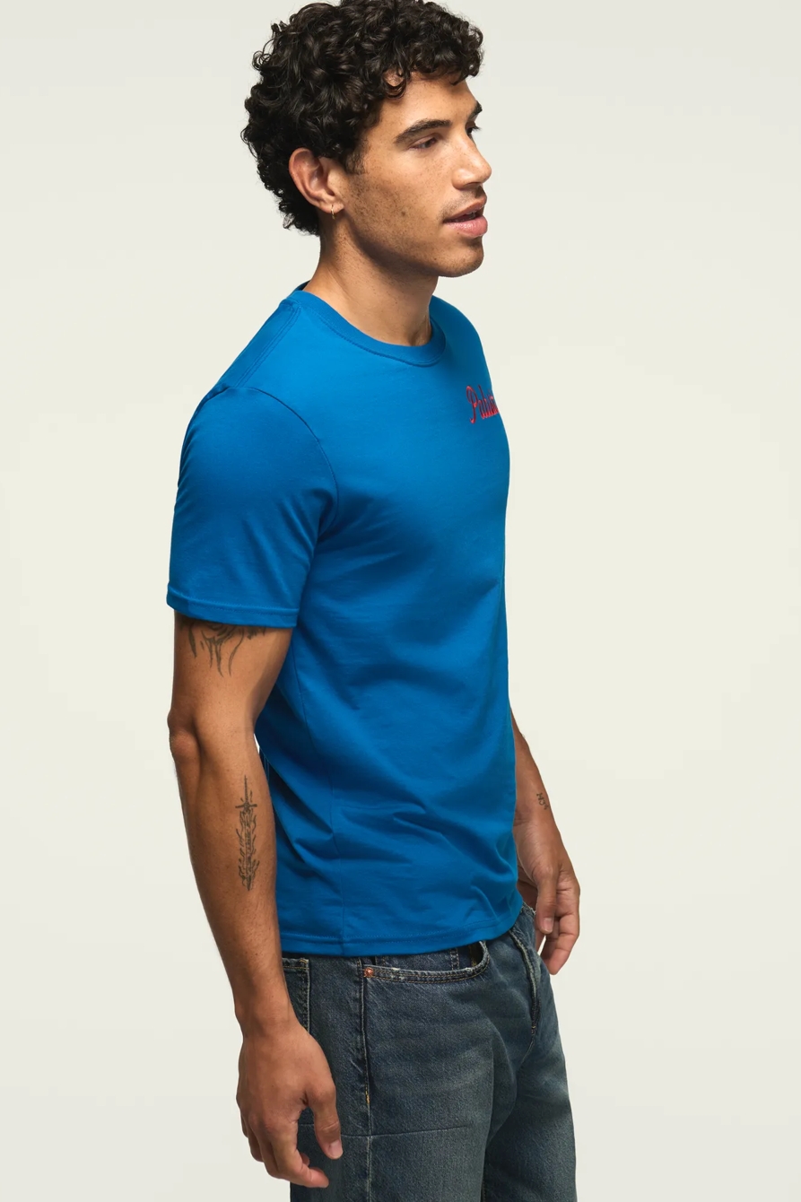 Pabst Emblem Tee — #458 BLUE — image 4