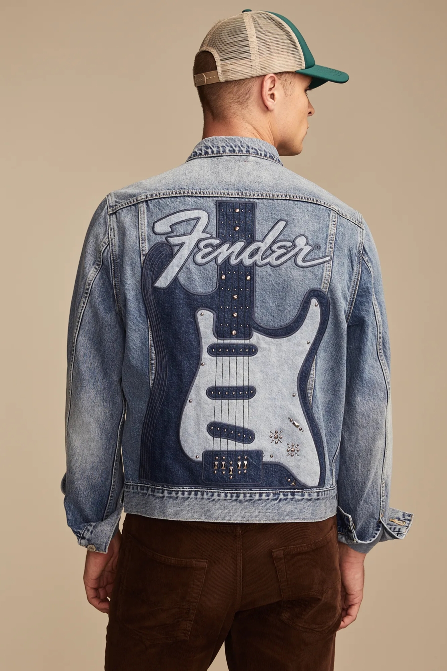 FENDER DENIM JACKET — STRAT BLUE — image 4