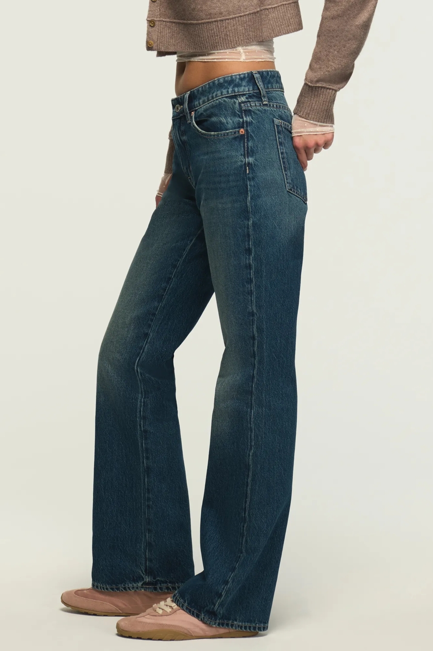 LOW RISE BAGGY FLARE — POP SONGS WASH — image 5