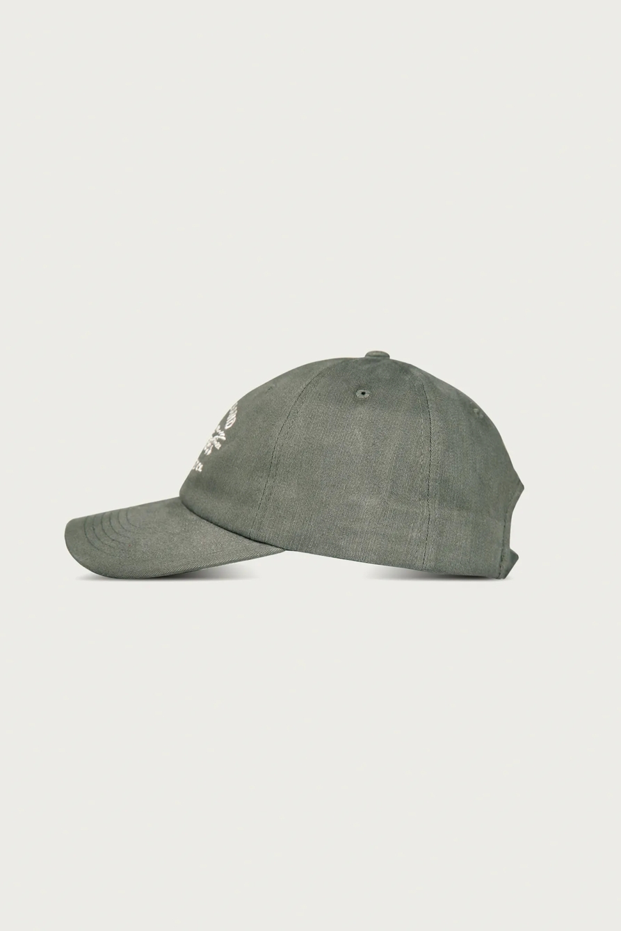 Lucky Blue Jeans Co. Embroidered Dad Hat — BRIGHT GREEN — image 5