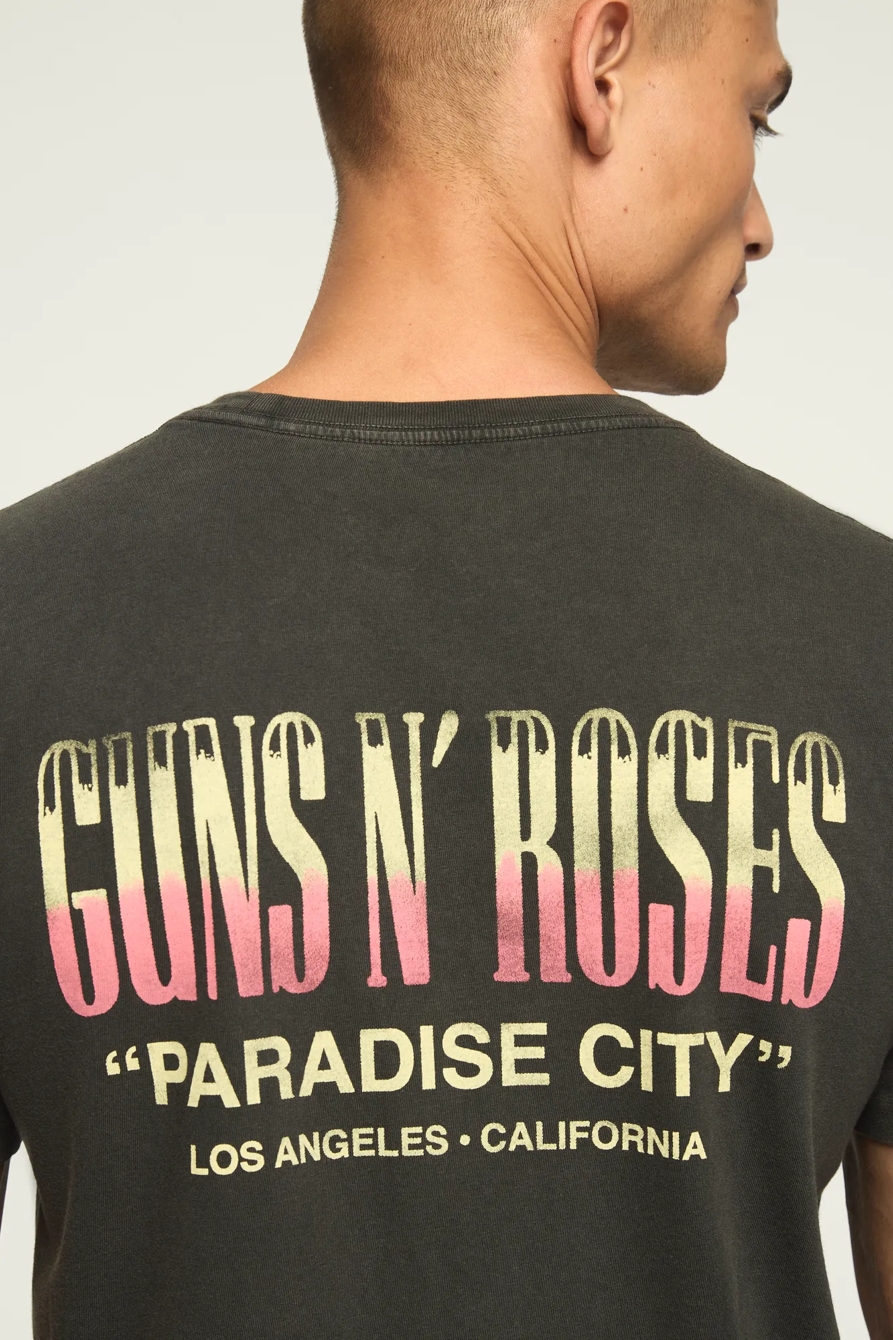 GUNS N ROSES CROSS TEE — JET BLACK — image 2