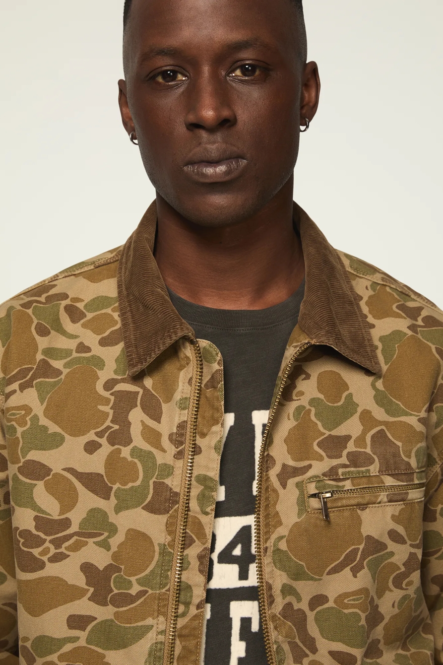 CANVAS UTILITY JACKET — CAMO MULTI — image 2