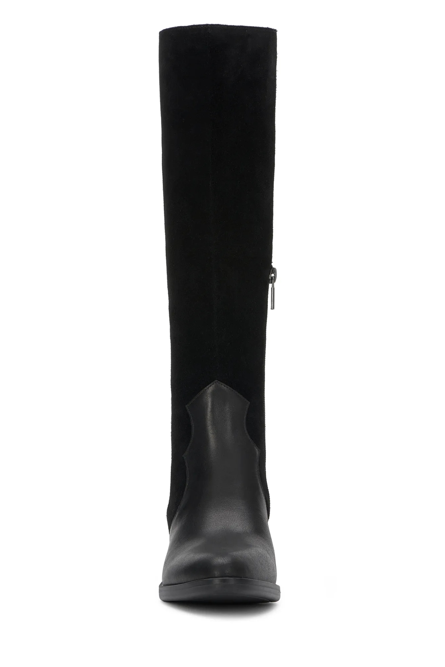 FRAHNA RIDING BOOT — BLACK — image 3