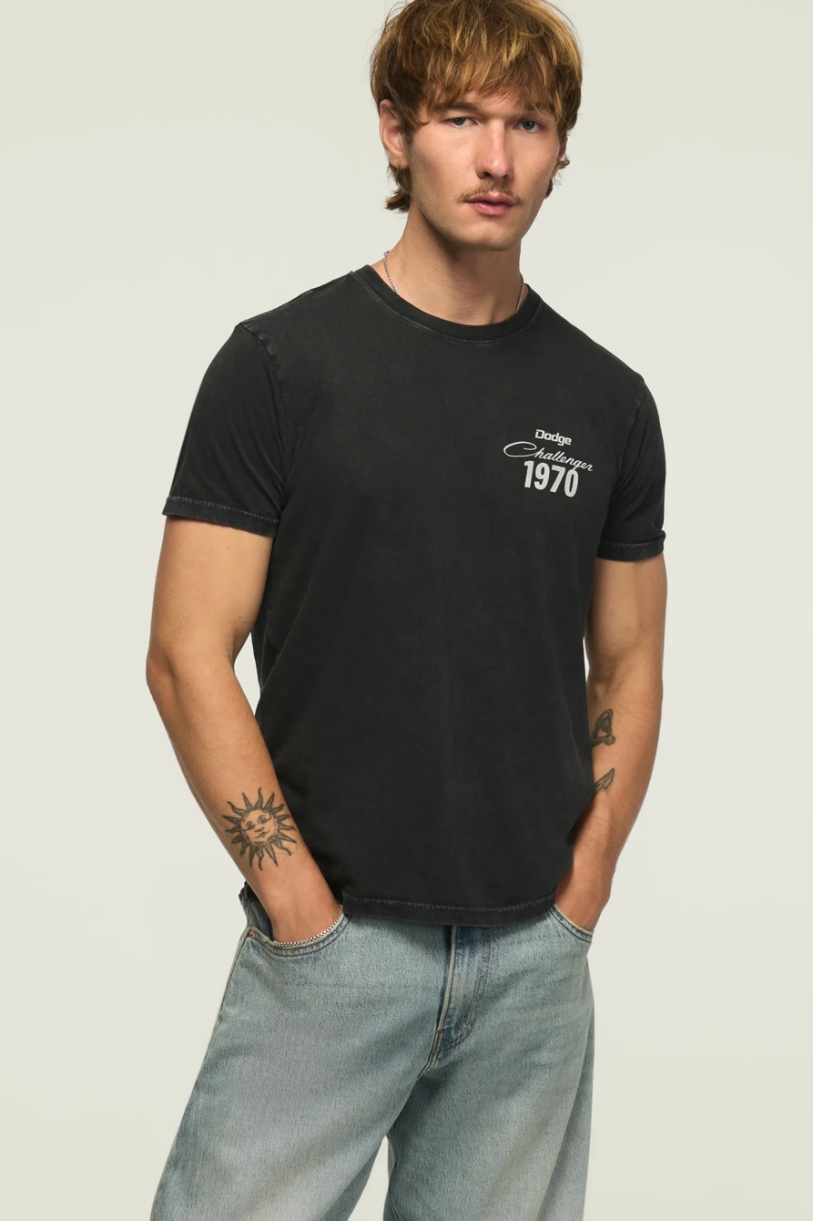 DODGE CHALLENGER TEE — JET BLACK — image 2
