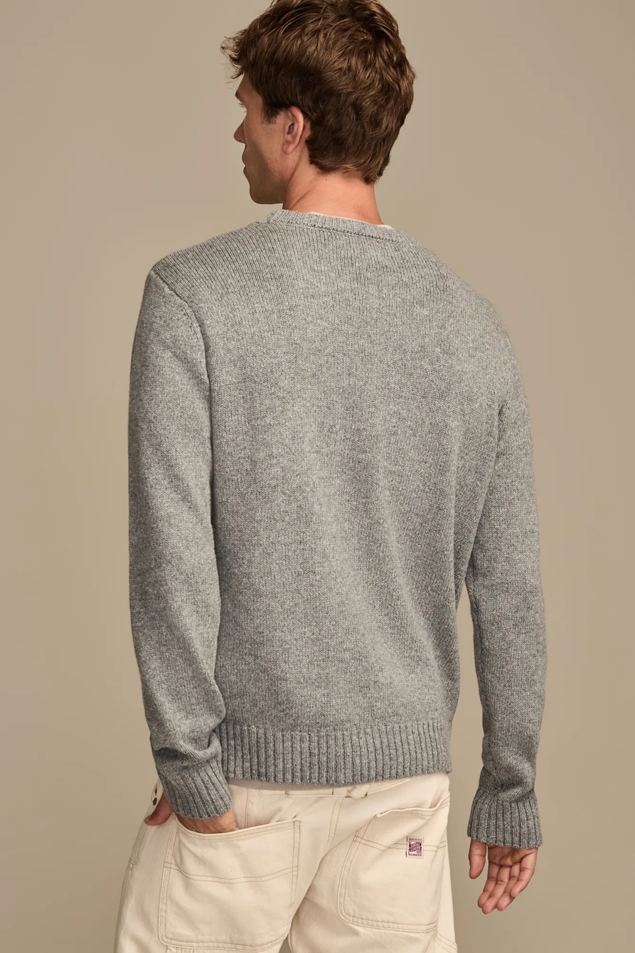 BRONCO SWEATER — MEDIUM HEATHER GREY — image 3
