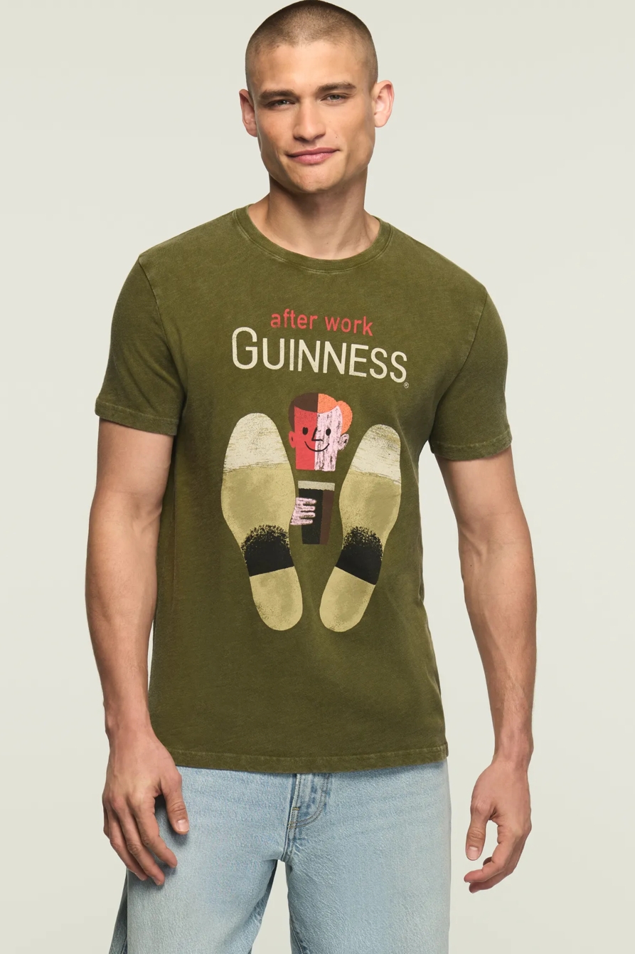 GUINNESS AFTER WORK TEE — IVY GREEN — image 1