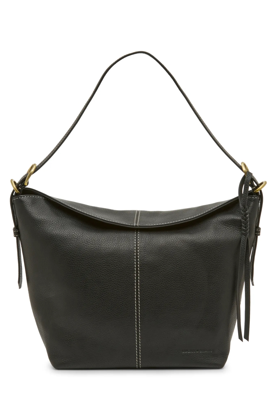 AMY SHOULDER BAG — BLACK — image 1