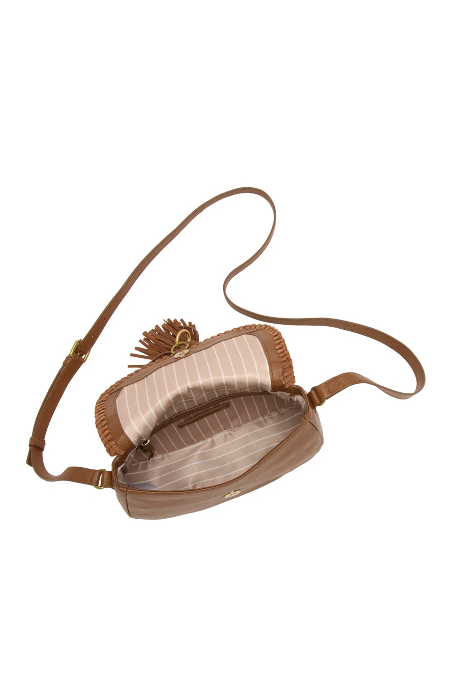 VALL CROSSBODY — HONEY TAN — image 3
