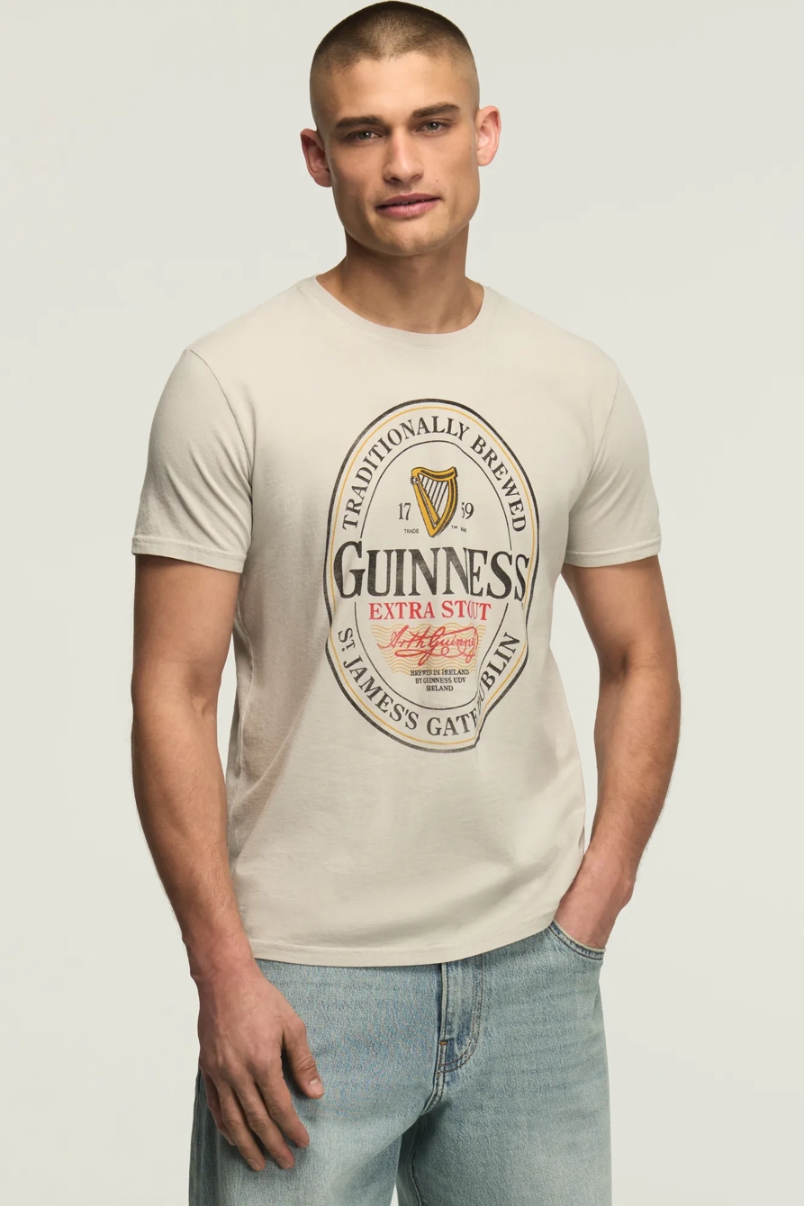 GUINNESS OVAL TEE — GRAY VIOLET — image 1