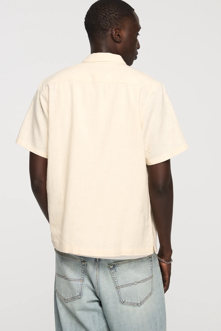 SHORT SLEEVE COCA COLA PRINTED SHIRT — NATURAL MULTI — image 3